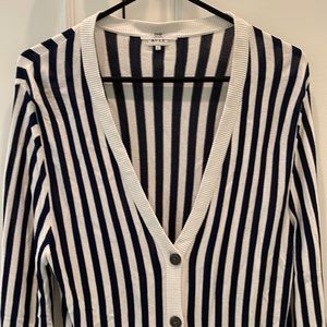 Striped cardigan